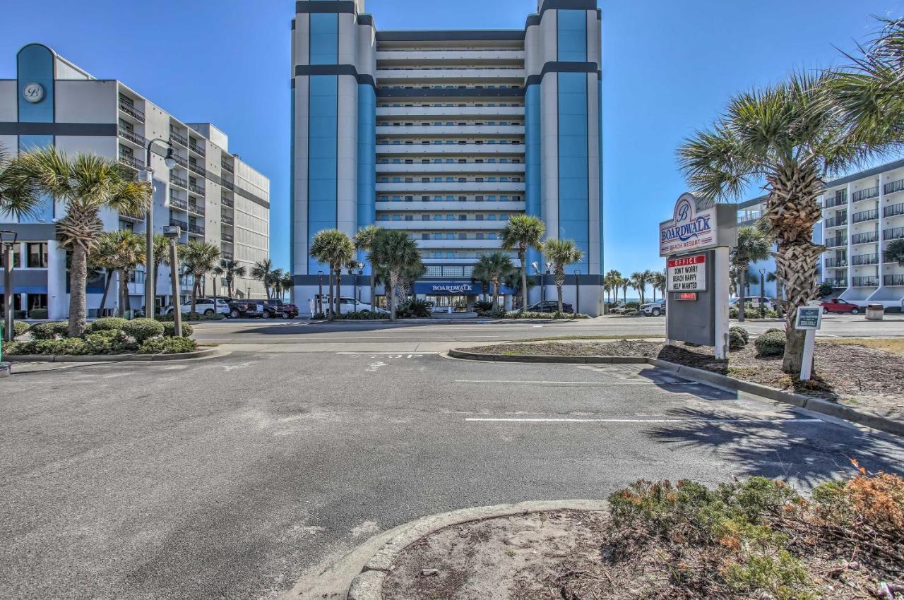 Airy Oceanfront Myrtle Beach Condo With Balcony Extérieur photo
